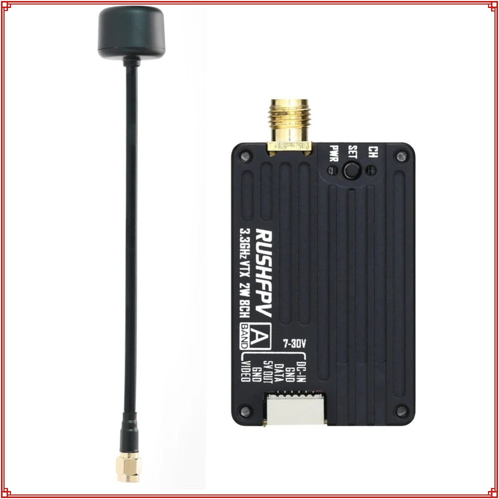 Drone Rc Controller - Nuevo Transmisor RUSHFPV 3.3G 2W VTX