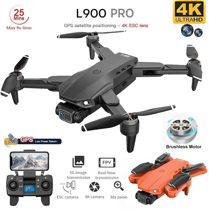 Drone Kf Rc - L900 Pro GPS Drone 4K profesional