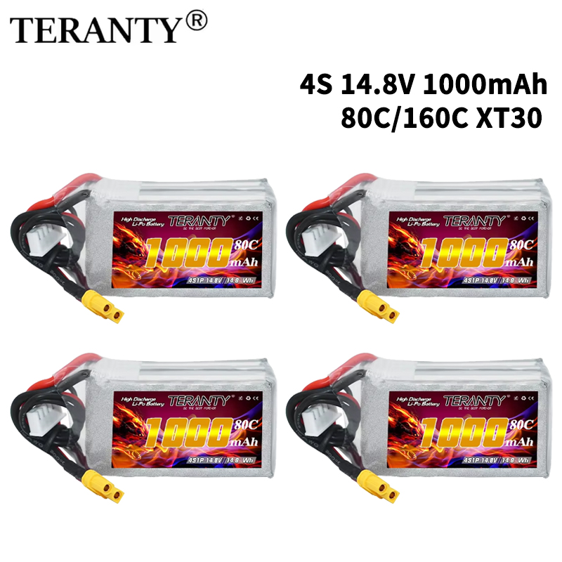 Drone Rc Board - Batería Lipo TERANTY 4S 1000mAh 14.8V