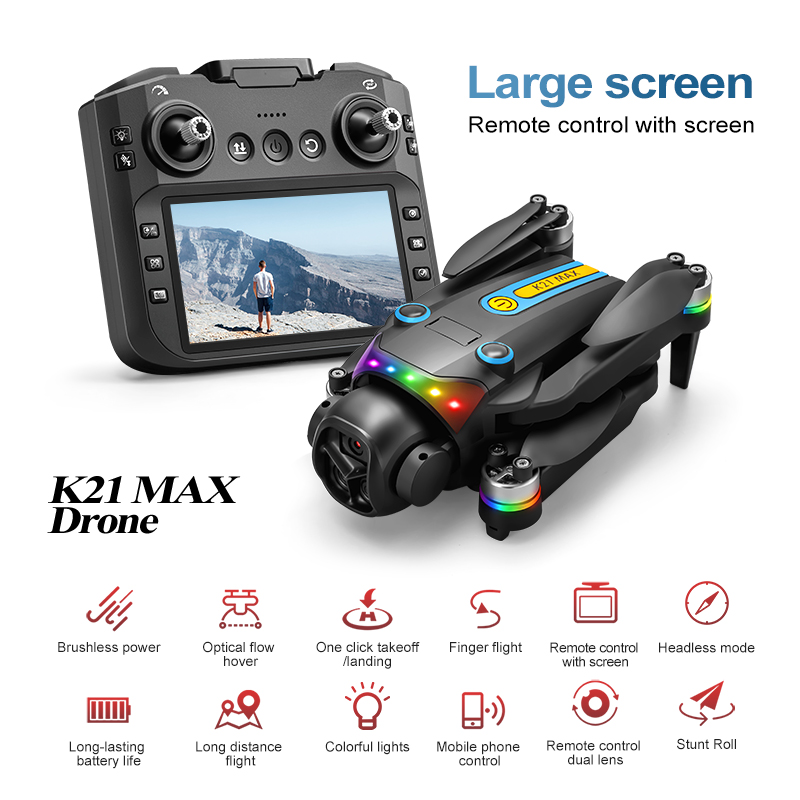 Drone Kf Rc - Dron Aéreo Eléctrico para Exteriores con