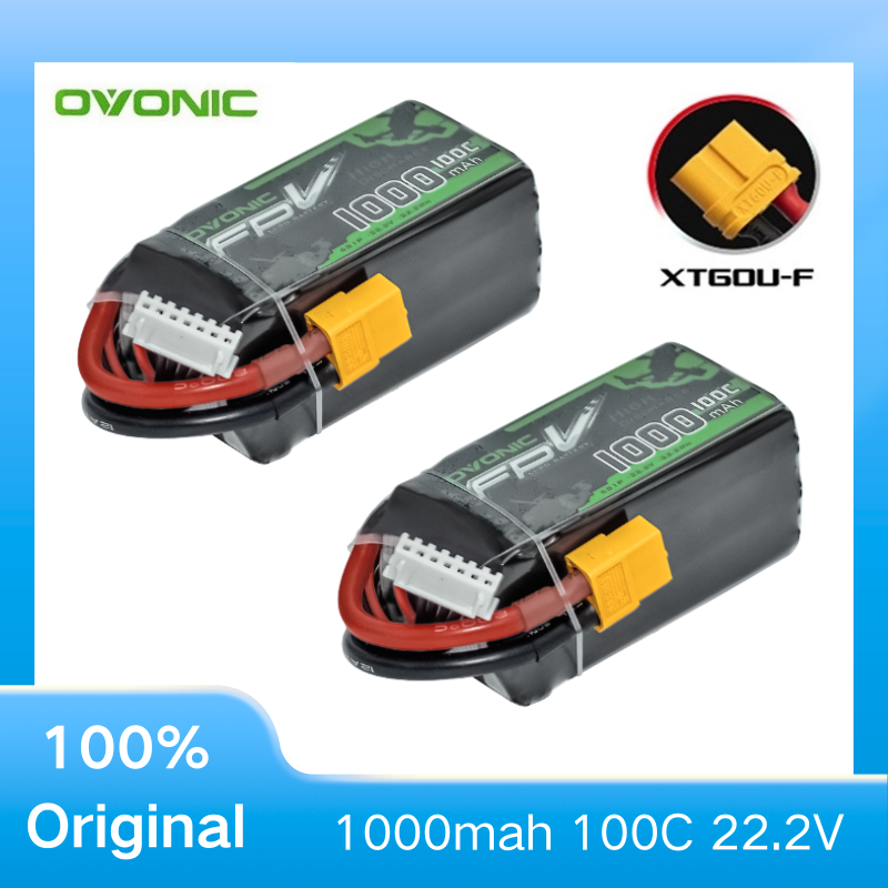 Drone Rc Race - 2 Baterías LiPo OVONIC de 1000mAh