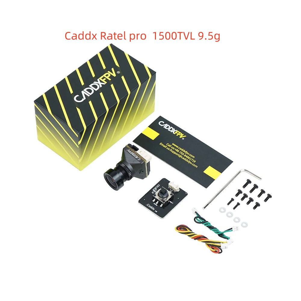 Fpv Camera Cmos - CADDX Ratel Pro 1500TVL 9,5g ultraligero