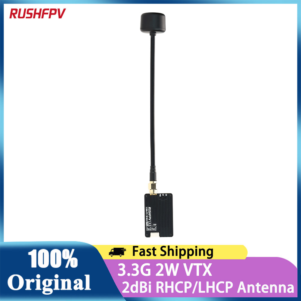 Drone Rc Controller - RUSHFPV 3,3G 2W VTX transmisor de