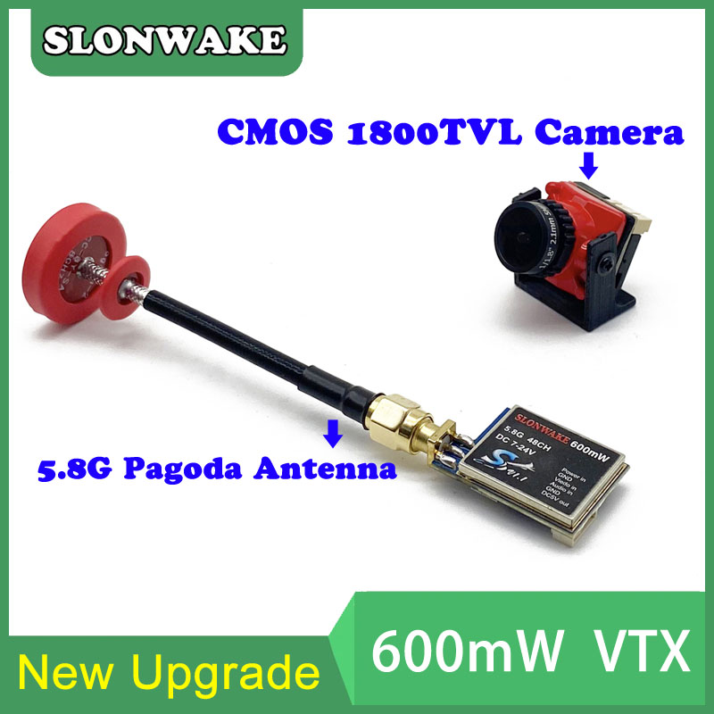 5,8G 48CH 600mW VTX-CAM ajusta - Drone Rc Controller reseña y precio