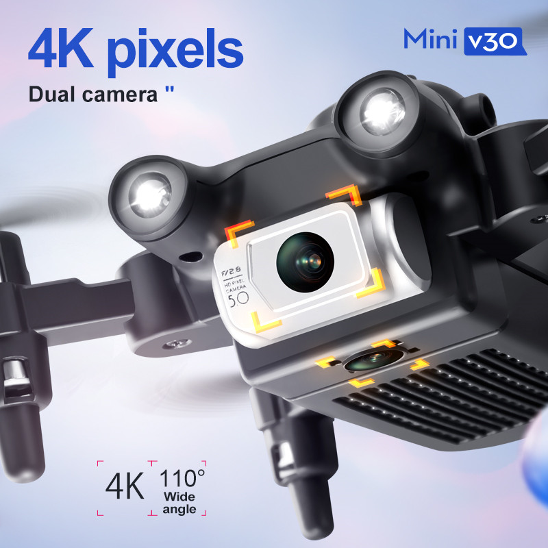 Mini Dron V30 WiFi FPV con cám - Rc Drone Uav reseña y precio