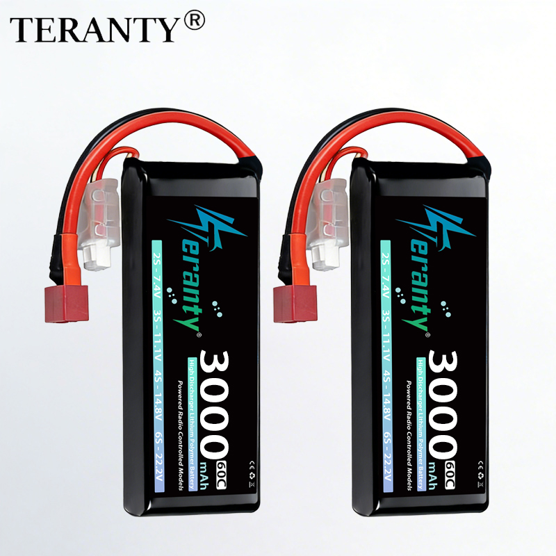 Batería Lipo TERANTY 2S 3000mA - Drone Rc Board reseña y precio