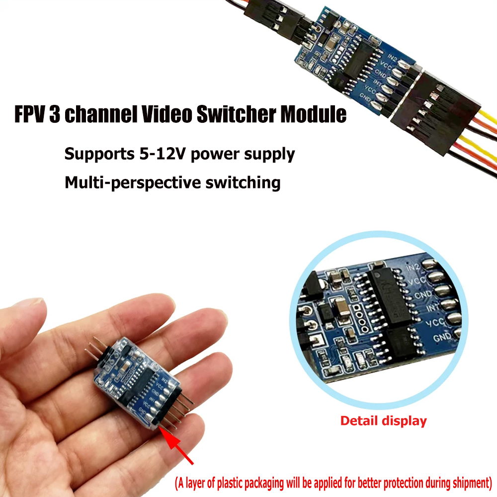 Módulo de conmutador de vídeo  - Drone Rc Controller reseña y precio