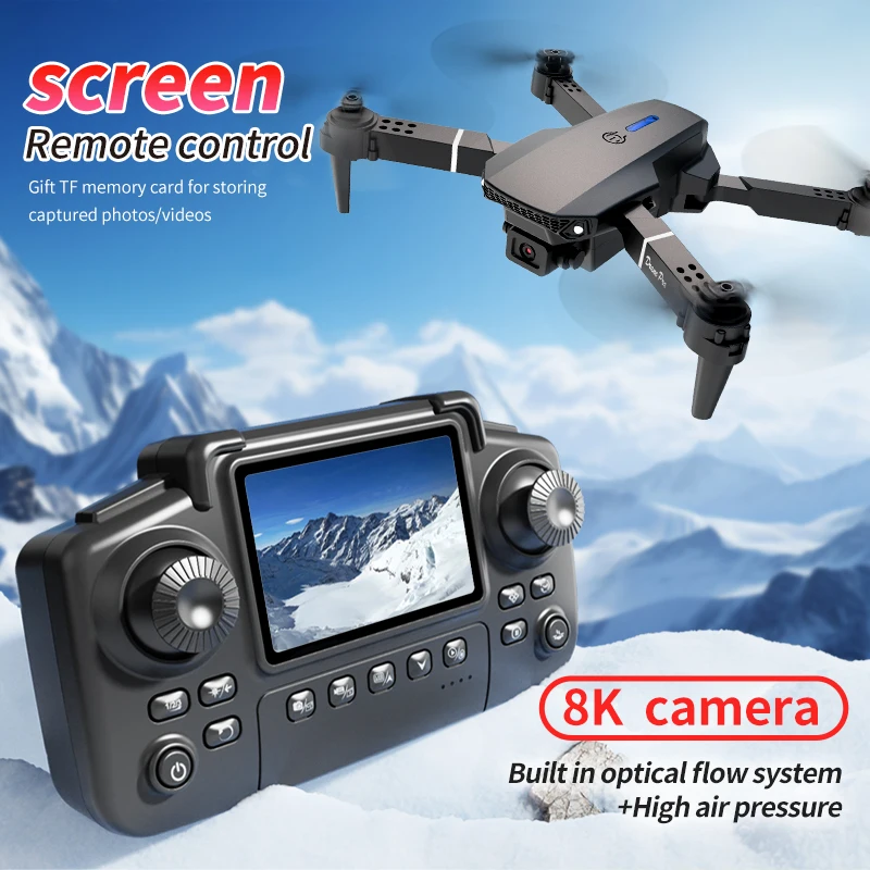 Dron profesional E88 PRO con p - Rc Drone Uav reseña y precio