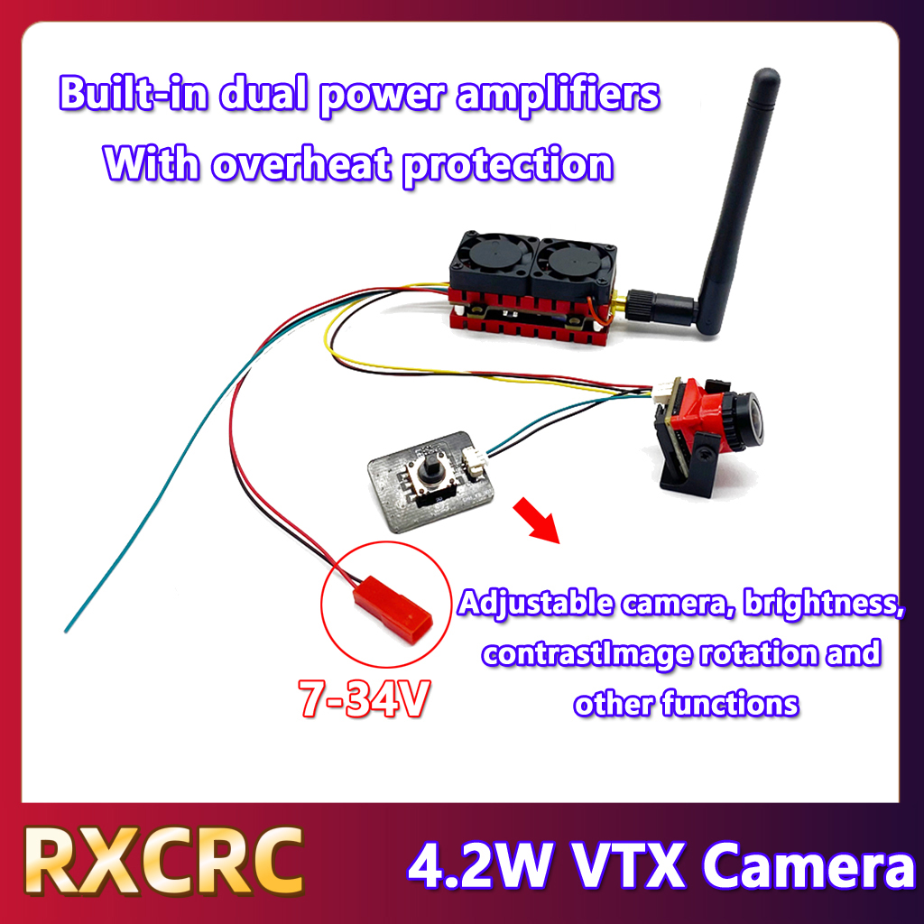 RXCRC 5,8G 48CH 4,2 W transmis - Drone Rc Controller reseña y precio