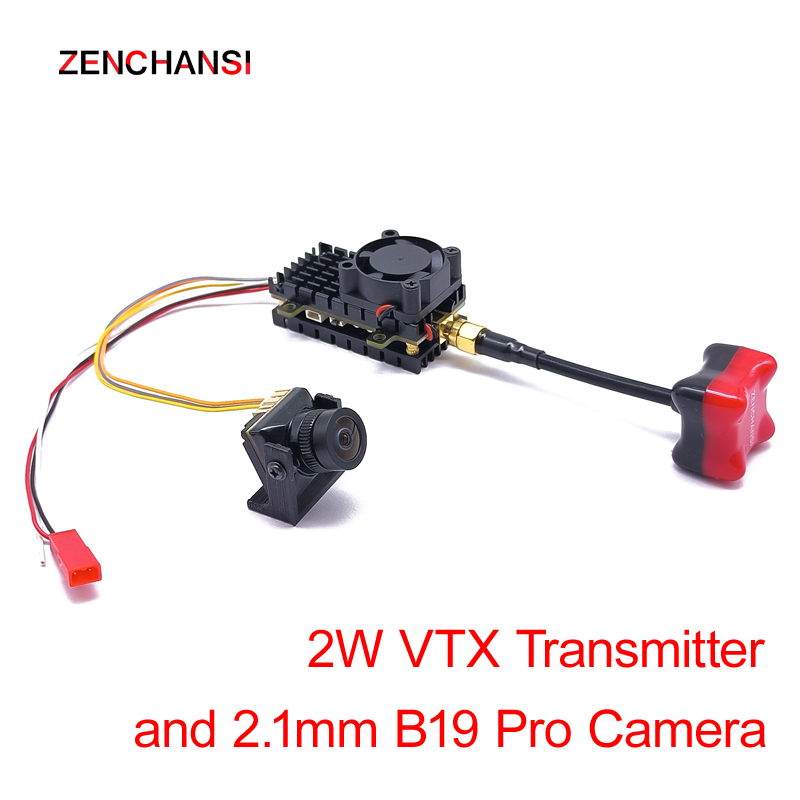 Transmisor 5,8G 2W lanzador VT - Fpv Camera Cmos reseña y precio