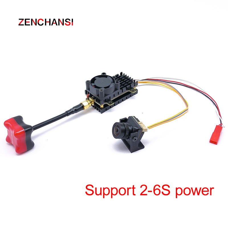 Transmisor 5,8G 2W lanzador VT - Fpv Camera Cmos reseña y precio