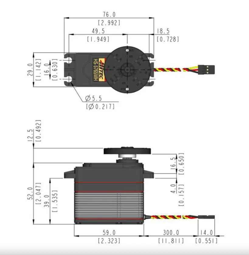 Servo Digital HS-5765MH de Alt - Rc Car Servo reseña y precio