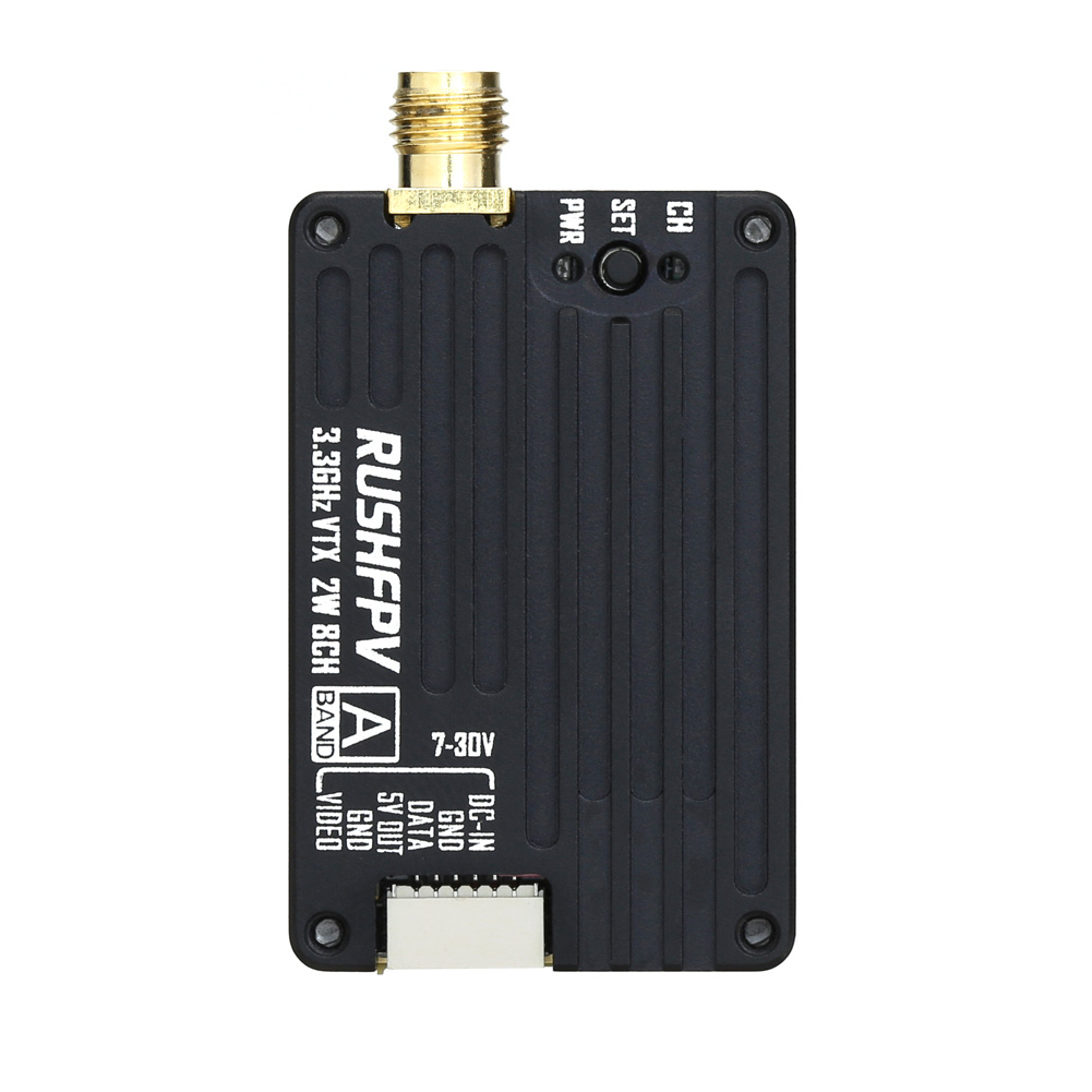 Transmisor VTX RUSHFPV 3.3G 2W - Rc Airplane Drone reseña y precio
