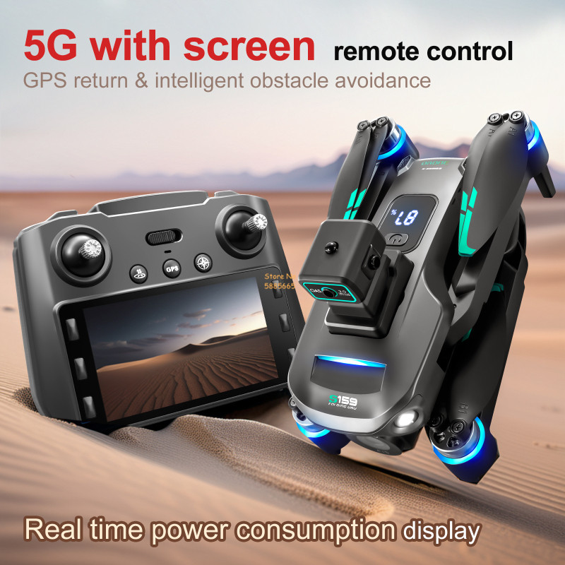 8K Cámara Dual 5G WIFI FPV Con - Drone Kf Rc reseña y precio