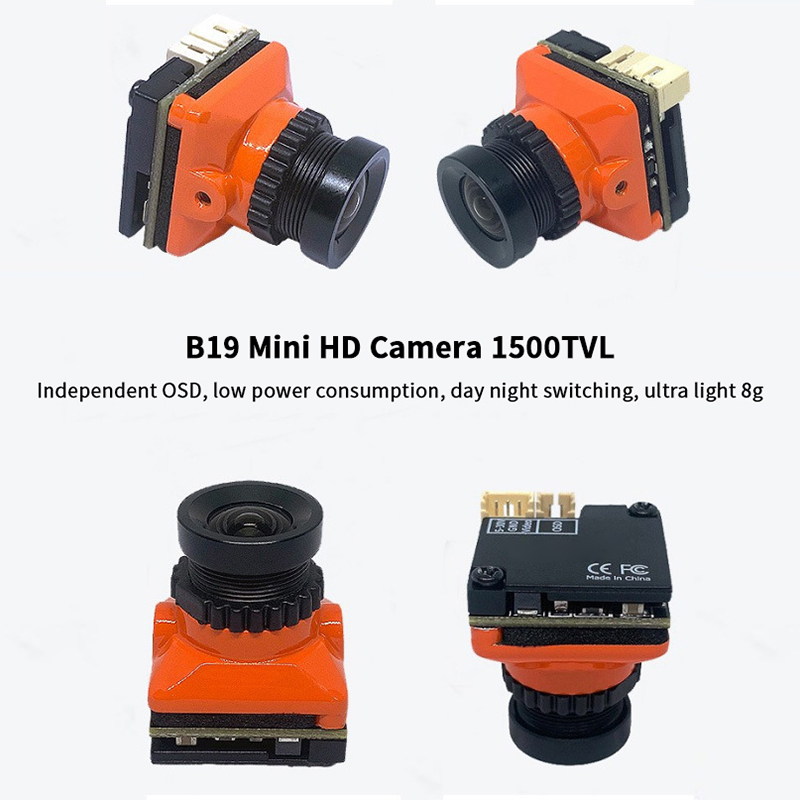 1500TVL B19 Mini cámara de dro - Fpv Camera Cmos reseña y precio