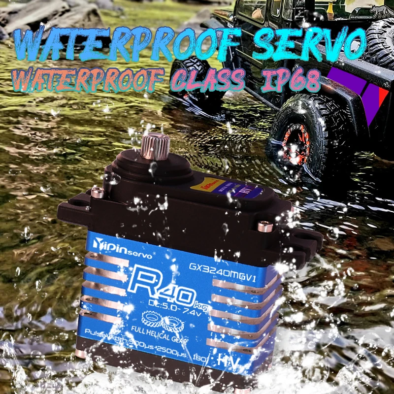 Servo RC resistente al agua IP - Rc Car Servo reseña y precio