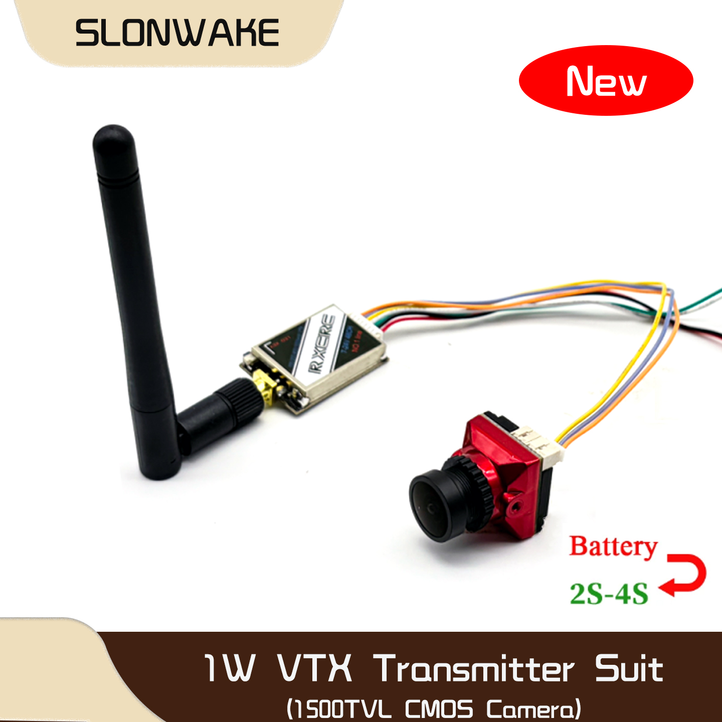 Transmisor de Video Ajustable  - Fpv Camera Cmos reseña y precio