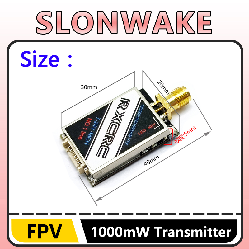 Transmisor de Video Ajustable  - Fpv Camera Cmos reseña y precio