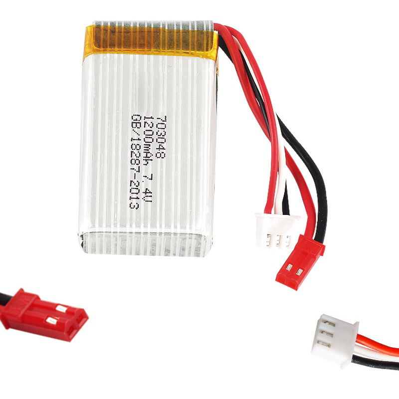 Batería Lipo 2S 7.4V 1200mAh 7 - Drone Rc Board reseña y precio