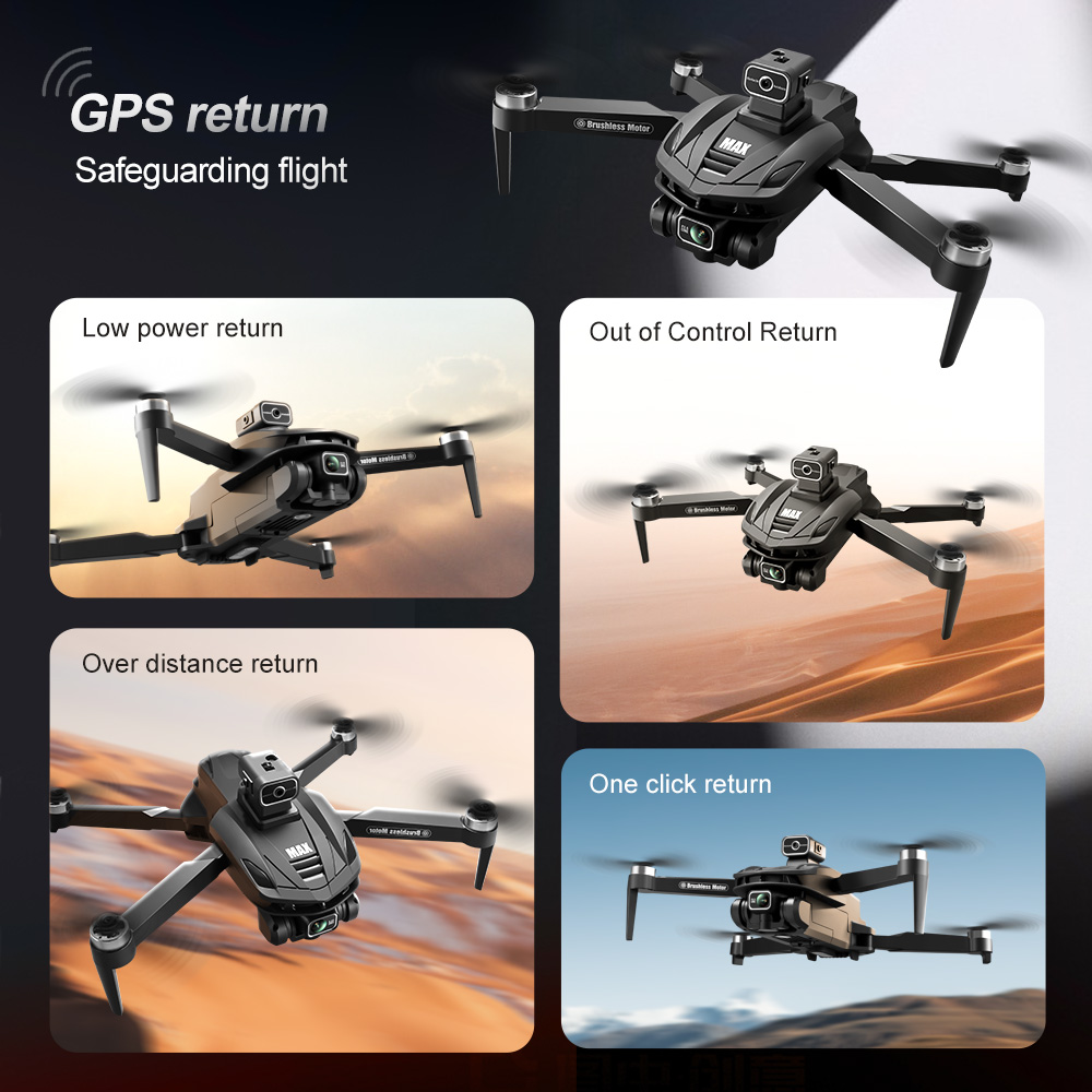 V168 PRO Max GPS Drone 8K Prof - Drone Kf Rc reseña y precio
