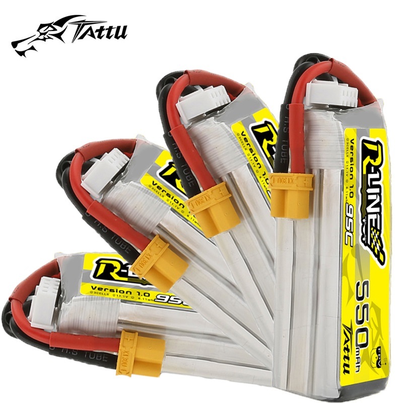 Batería Lipo TATTU R-LINE 1,0  - Drone Rc Race reseña y precio