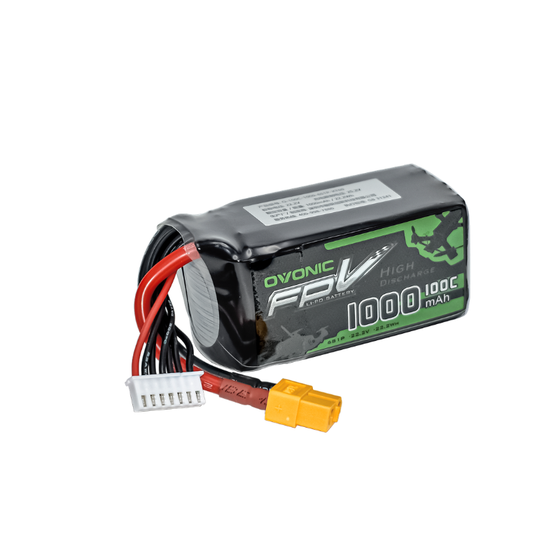 2 Baterías LiPo OVONIC de 1000 - Drone Rc Race reseña y precio