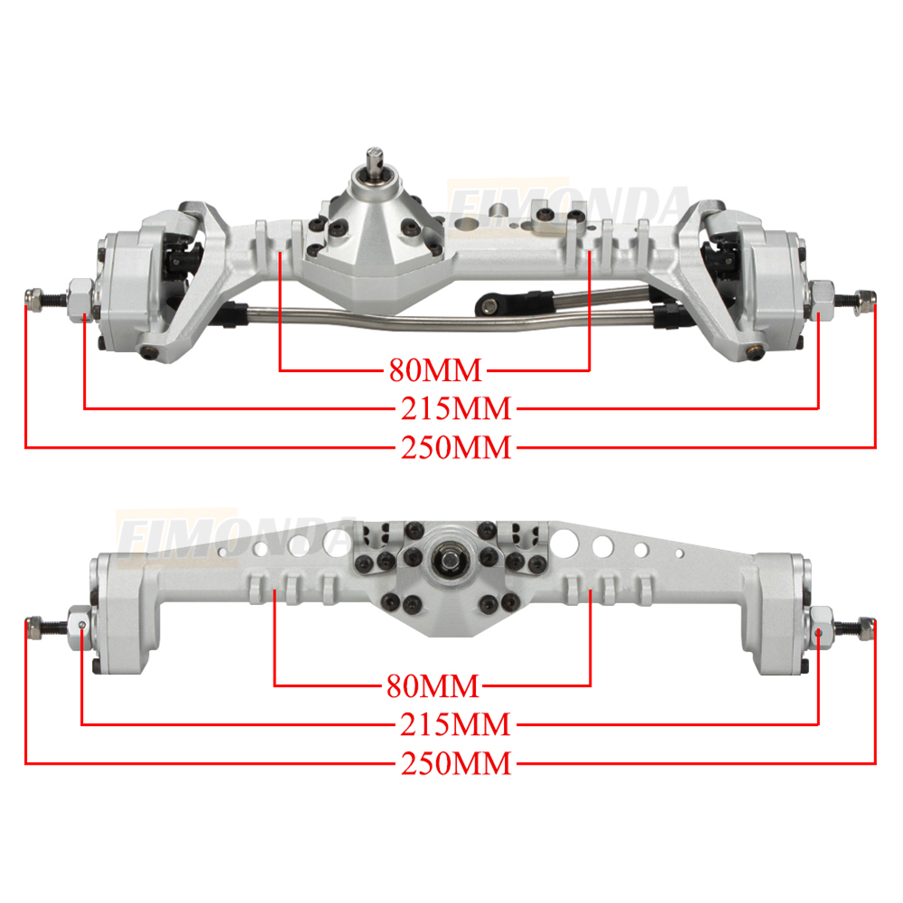 Eje Portal de Aluminio F9 con  - Rc Rock Crawler reseña y precio