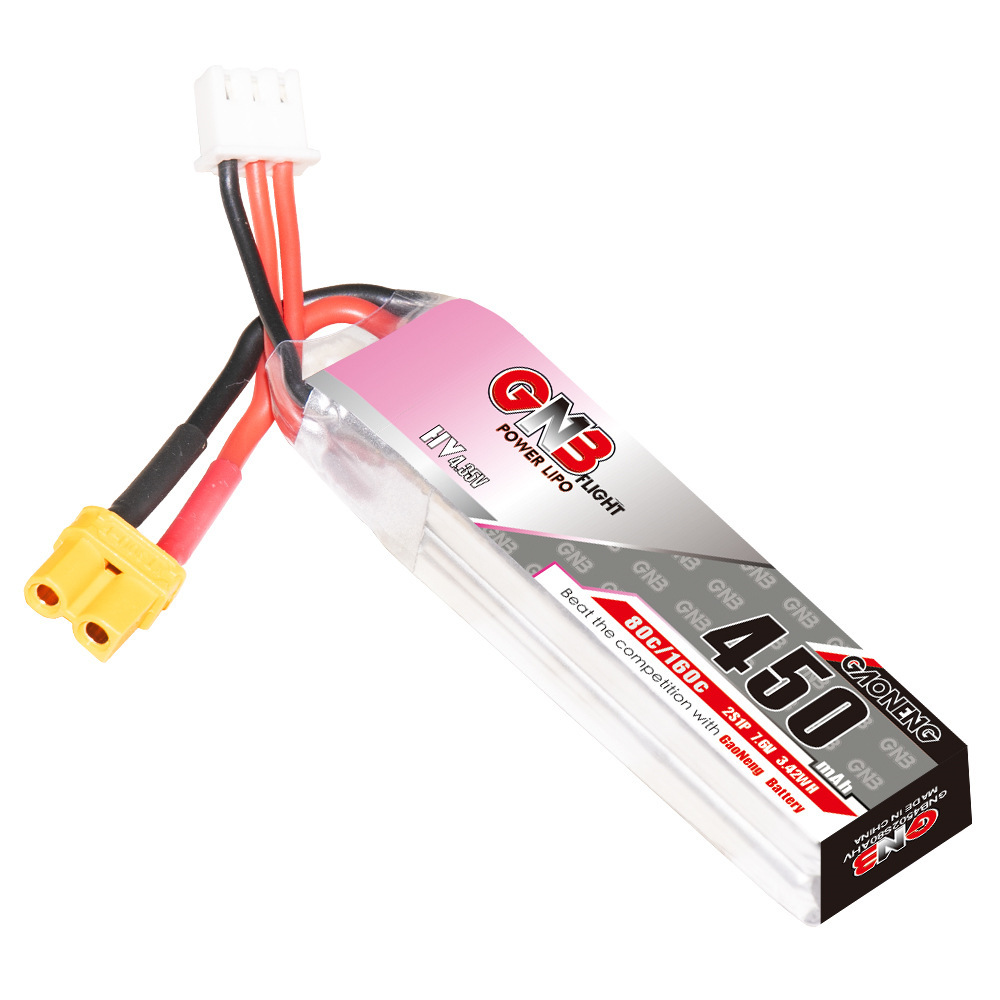 Batería LiPo GNB HV 2S 7,6 V 4 - Drone Rc Board reseña y precio