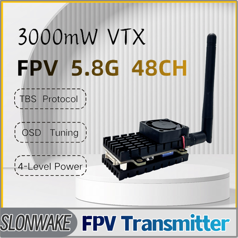 SLONWAKE 5,8G 3000mW simulació - Rc Airplane Drone reseña y precio