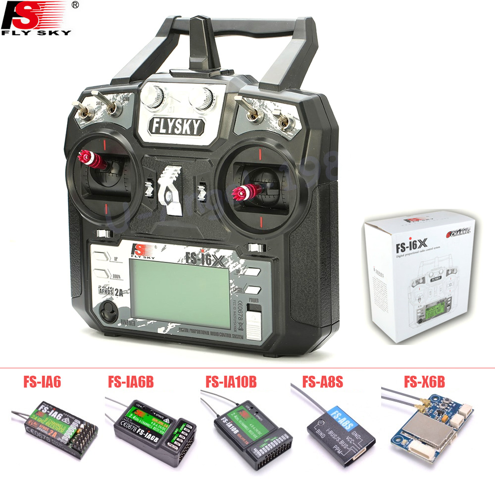 FLYSKY FS-i6X FS i6X 10CH 2,4  - Drone Rc Race reseña y precio
