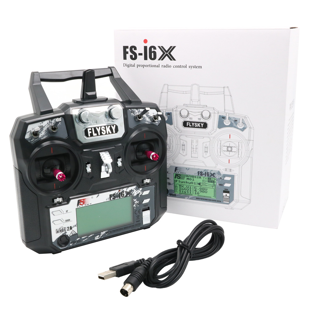 FLYSKY FS-i6X FS i6X 10CH 2,4  - Drone Rc Race reseña y precio