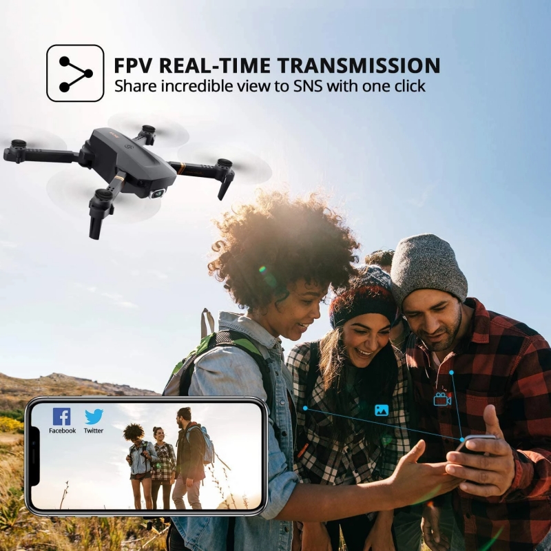 V4 Easy Fly Mini Dron FPV 4K V - Drone Rc V4 reseña y precio