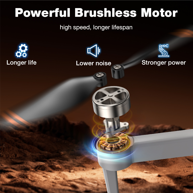 NUEVO Dron L017 Pro con Motor  - Drone Kf Rc reseña y precio