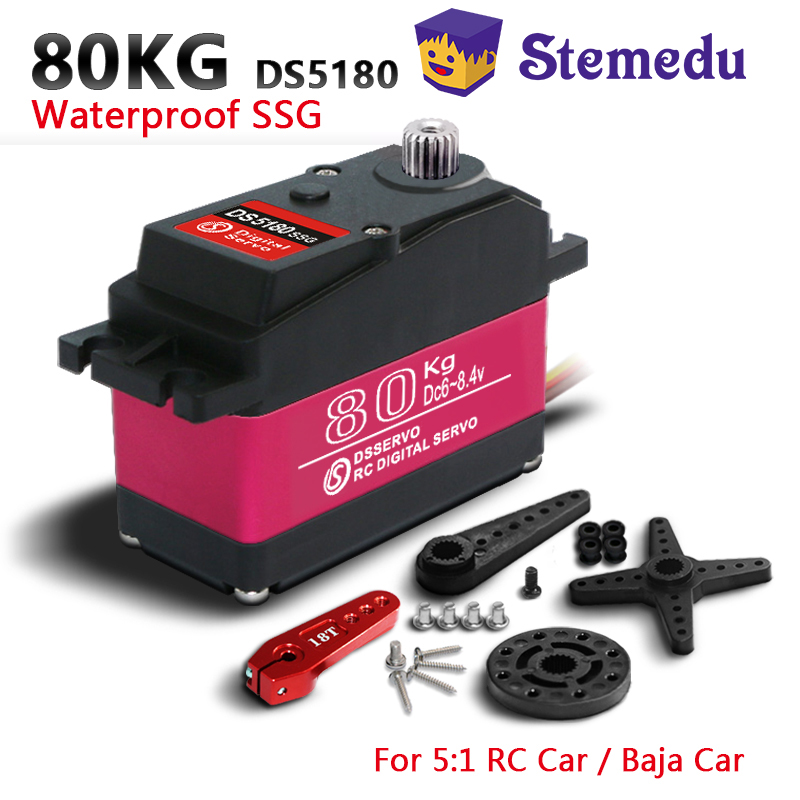 Dsservo impermeable DS5180 80K - Rc Car Servo reseña y precio