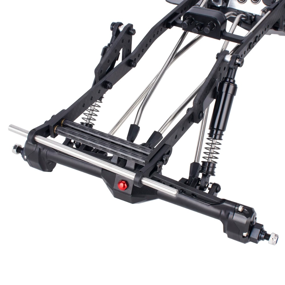 Chasis de Fibra de Carbono LCG - Rc Rock Crawler reseña y precio