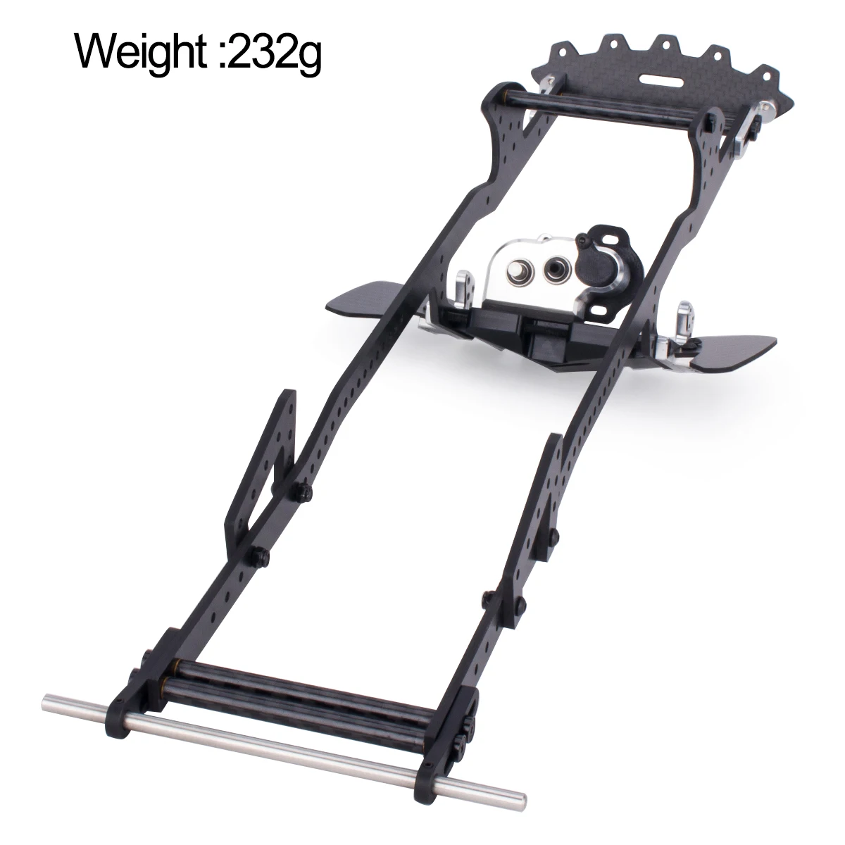Kit de Chasis LCG de Fibra de  - Rc Rock Crawler reseña y precio